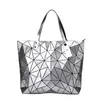 Avondtassen luxe handtassen damestassen designer strand grote tote hologram schoudertas sac a main geometrische tas bolsa feminina zilver 230729