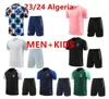 23/24 Algeria agasalho MAHREZ camisas de futebol masculino crianças 23/24 Algerie BOUNEDJAH Survetement maillot de foot FEGHOUL roupas esportivas treinamento de futebol sui
