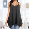 Vrouwen Tanks Vrouwen Zomer Mode Top Shirt Casual Inner Jarretel Effen Kleur Schouderriem Sexy Shirts Vest Tank