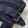 Herren-Jeans, Gesäßtasche, bedruckt, lockere Baumwollhose, luxuriöser japanischer Design-Harem mit konischem Schnitt