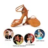 Tanzschuhe SWDZM Frauen Latin Dance Schuhe Wildleder Sohlen Ballsaal Tango Indood Tanzschuhe Cuban Heels Party High Heel Tanzschuhe Großhandel 230729