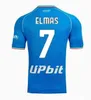 S-4XL 23 24ナポリサッカージャージーマグリアナポリ2023 Zielinski Anguissa Olivera Kvaratskhelia Football Shird