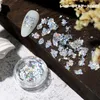 Falsi rivestiti in lamina d'oro Decorazione per unghie Imitazione Argento dorato Rame Foglio Frammenti Lamina di metallo Paillettes per Nail Art Pittura Resina Art Salon Artigianato