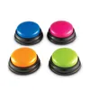 Запись звуковой кнопку маленький размер легкий голос переноса для детей Интерактивные кнопки «Ответ» Orange Pink Blue Green Maker237U