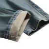 Jeans pour hommes Denim Ripped Retail Wholesale Ruiné Daily Fashion Casual Straight Designer Large Size