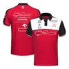 2022 2023 F1 T-shirt Formule 1 Team Polos Pilote Racing Costume À Manches Courtes Été Surdimensionné Fans De Voiture T-shirts Motocross Jerse271B