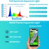 Aquariums Éclairage 3045CM WRGB Aquarium Lumière avec Minuterie Étanche Fish Tank Sous-Marine LED Lampe Décor Planté Lumières 230729