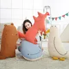 En gros oiseau de mer baleine maison coussin en peluche boutique poupée décoration intérieure cadeau de vacances