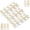 Stockage Bouteilles Bois Embellissements En Bois Fille Diy Garçon Découpes Peinture Figurine Découpe Forme Tranches Oiseau Enfants Pièces Chips Baby Shower