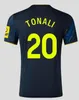 23 24 TONALI NewCasTLeS UnITeDS maglie da calcio Kids Kit 2023 2024 BRUNO G. WILSON SAINT ISAK Maglia da calcio Portiere in trasferta Terzo set PAPA