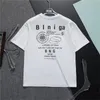 T-shirt masculina de manga curta de verão, ombro, camiseta esportiva juvenil, camiseta de manga curta, camisa estampada com letra da moda 01