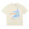 Rhude Shorts Designer French Brand Mens Shorts Luxo masculino Esportes curtos Verão Summer Trend puro respirável respirável roupas de banho curta Rouhde camisa rhode tshirt 257