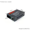 SR HTB-3100 Optical Fiber Media Converter Fiber 1 Par Transceiver Single Fiber Converter 25 km SC 10/100M Singlemode Single FIB