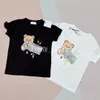 Sommer Luxus Kleidung Kinder T-shirts Neugeborene Baby Mädchen Jungen Tier Druck 100% Baumwolle T-shirts für Kinder Kurzarm Tops Kinder kleidung