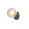 Wall Lamp 12W Hardware Electroplating Suction Cup Glass Ball Waterproof Light