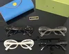 Luxury Sunglasses, Female Designer Cat Eye Plate, Double Layer Glasses, Male Hip Hop, Handsome, UV Resistant Sunglasses 6053