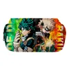 Toilettenartikel-Sets 3D My Hero Academia Federmäppchen Kinder Schule Schreibwaren Tasche Zubehör Anime Boku Kein Beutel Kosmetik 230729