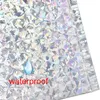 50pcs Bubble Mailler Lazer Gümüş Posta Zarf Torbası Düzenli Poli Poster Kendi Seal Alüminatör Postalar Kabarcık Zarfları Bag319H