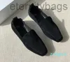 Kvinnor skor toteme rese loafers fällbart perfekt läder mockor storlek 35-40 xctv