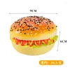 Decorative Flowers Artificial Hamburger Simulation Fried Chicken French Fries Model Decoration For Store Home Kitchen Fake Bread Po Props
