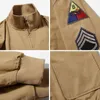 Giacche da uomo Large Size Tide Brand Fury Tank Suit Stand Collar Jacket Tooling Coat Loose Trendy Men Abbigliamento Cappotti