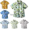 Kids Shirts Cotton Baby Boy Print Shirt Kids Beach Vacation Top Boy Baby Clothes Boy Shirts 06Y x0728