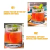 Wine Glasses Cognac Home Breakfast Milk Juice Cup Whisky Crystal Glass Solid Colorful And Easy To Clean Brandy Snifters