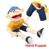 Puppets 38-58cm Jeffy Boy Hand Puppet Plush Toy Soft Fyllda plyschdockor Jul födelsedagspresent till barn 230729