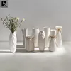 Vases Minimaliste Fleur Vase Art Étage Plantes Hydroponiques Pot Salon Nordique Décor À La Maison Décoration Salon Luxe Ornements 230731