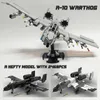 Blocks Fighter Moc Building A 10 Warthog Aircraft Assemble DIY Education Airplane Model Bricks Toys Children Xmas Gift 230731