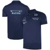 F1 Team T-Shirt Poloshirt Formel 1 2022–2023 Saison Fahrer Rennanzug T-Shirts Top Sommer Fan Übergroßes Auto Logo T-Shirt Jersey241N