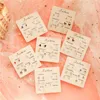 Stud Earrings 2023 Trendy Simple Design Set For Women Girls Cute Exquisite Mini Jewelry Gift Wholesale Direct Sales