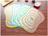 Other Kitchen Tools 4Pcsset NonSlip Plastic Mat Cutting Boards Cut Chopping Block Portable Frosted Antibacteria Vegetable Meat Pad 230731