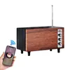 Tragbare Lautsprecher, tragbare kabellose Lautsprecher, Stereo-Lautsprecher im Vintage-Retro-Stil, multifunktionales FM-Radio-Kabel R230731