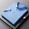 Mens Polos stor storlek Men Polo Shirts Classic Short Sleeve Tee Breattable Cool Quick Dry Nylon Summer Golf Tshirt Big 7xl 8xl 230729