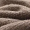 Hommes chandails marque de mode hiver affaires pull décontracté épais fermeture éclair à manches longues demi col haut tricoté couche de finition laine