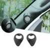 Bil A-PILLAR HORN DECORATION COVER FÖR FORD F150 RAPTOR 09-14 COBAR FIBER 2PCS206I