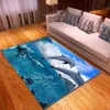 Dywany podwodny świat duży rozmiar delfin delfin 3D drukowane dzieci dywany dywany dziecięce sypialnia gra pełzka mata podłogowa domek dywan R230731