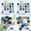 Losse Edelstenen Cat Eye Natuurlijke Kristal Edelsteen Kralen 20 stks/doos Diverse Charm Bead Voor Sieraden Maken Drop De Dhgarden Dhyam