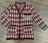 Kvinnors tröjor Cardigan Fashion Casual Women Brandggs Designer Sweaters GG19