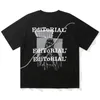 Men's T Shirts Print LACIBLE Oversized Letters Jesus Streetwear Hip Hop Cotton Loose Summer Fashion Harajuku Tshirts Tops Drak Black