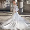 Современные падения шейных спагетти ремешок для свадебных платьев прозрачные платья с кружевными аппликациями свадебного платья для женщин