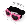 Hondenkleding Hartvormige huisdierzonnebril voor kleine waterdichte UV-bescherming Kattenzonnebril Verstelbare riembril