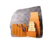 Orange Gift Box Drawstring v Boxes Cloth Bags Display Fashion Belt Scarf Tote Bag Jewelry Necklace Bracelet Earring Keychain Penda250r