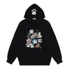 2023 Hip Hop Hoodie Streetwear Whotshirt Cats График Harajuku Hoodie Осень хлопок.