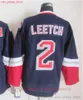 1980 Movie Vintage Hockey 1 Eddie Giacomin Jerseys CCM Embroidery 2 Brian Leetch 3 James Patrick 4 Ron Greschner 77 Phil Esposito Jersey Blue White