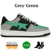 Baskets SK8 en cuir noir triple blanc pastel vert plateforme de bain chaussure de créateur métallisé argent gris brevet camo femmes baskets hommes chaussures sta