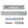 Släpp för Ford Edge SEL Limited EcoBoost AWD Emblem Logo Bakre stammen baklucka Namn Plate244a