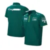 F1 Cash-Polo Shirt Cascia corta Tasto da corsa per le gare T-shirt Polyester Top309K personalizzabile