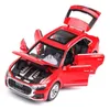 Diecast Model Cars 124 Q8 SUV offroad vehicle model high simulation alloy car model with sound light pull back kid's toy car free shipping x0731